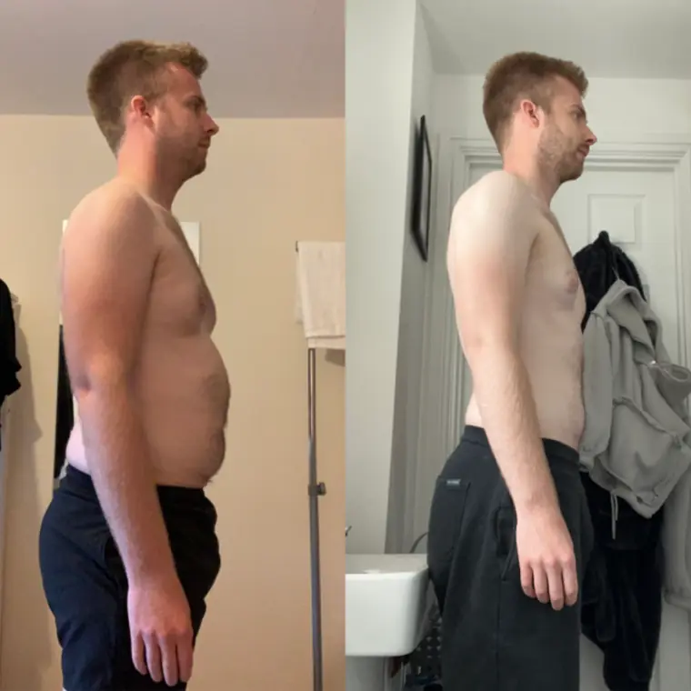 Josh H. — Hōm member progress photo
