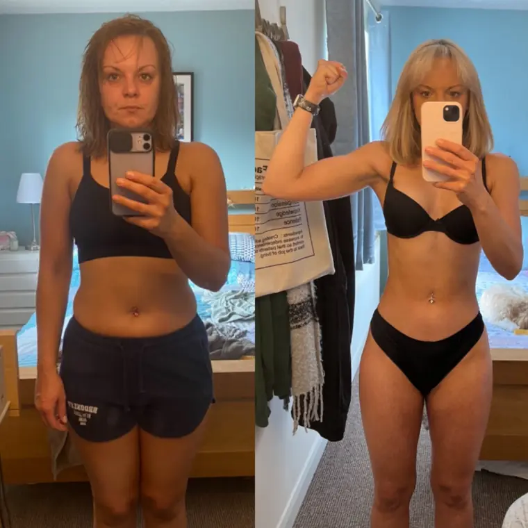 Katie B. — Hōm member progress photo