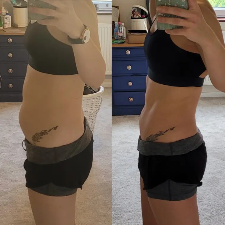 Lyndsey N. — Hōm member progress photo