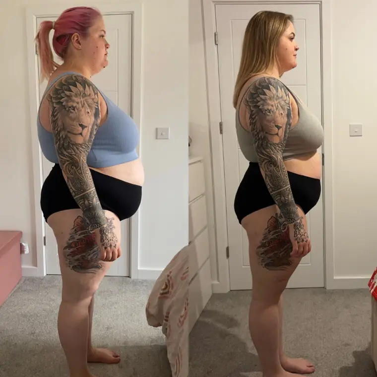 Megan R. — Hōm member progress photo