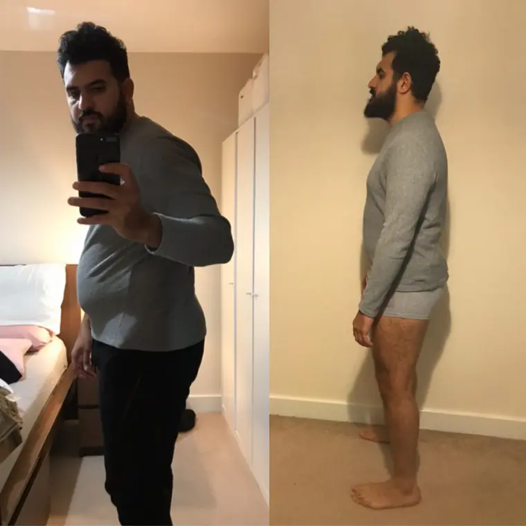 Mustafa O. — Hōm member progress photo