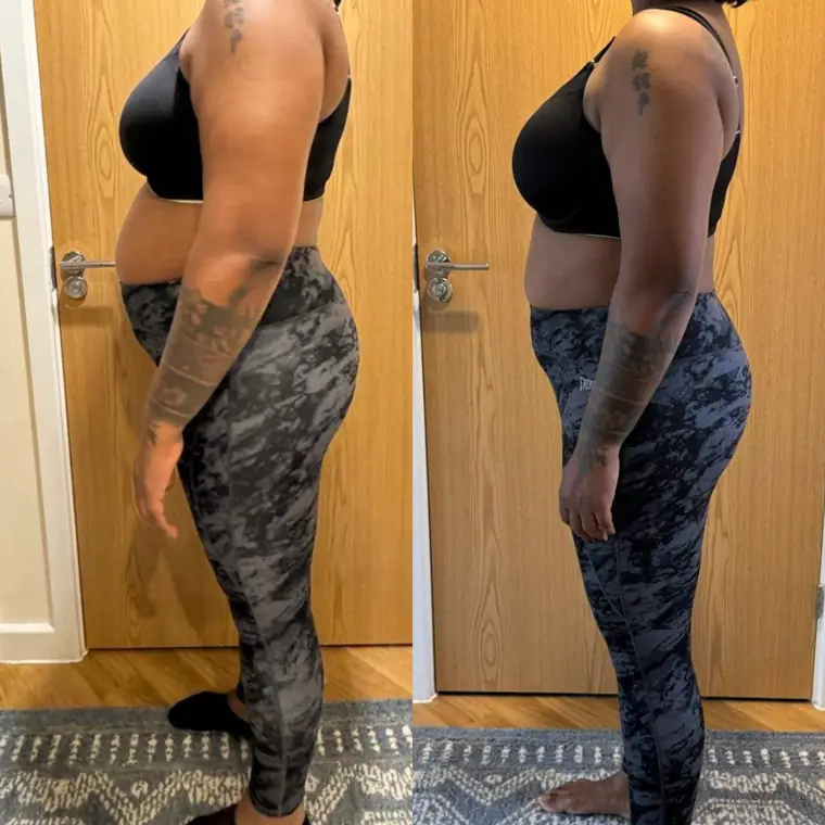 Nadine G. — Hōm member progress photo
