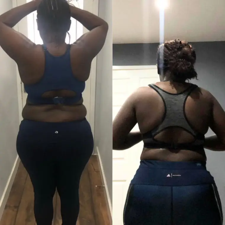 Ronke A. — Hōm member progress photo