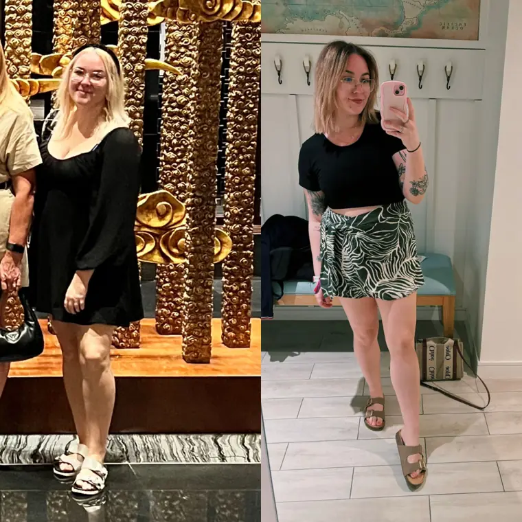 Sasha M. — Hōm member progress photo